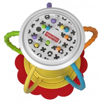 Mattel Twist And Turn Στριφογυριστρούλια Κουδουνίστρα Λιονταράκι FVF42 / FVF44 887961656893