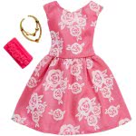 Mattel Barbie Fashion Pink Floral Party Dress FND47 / FKT07 887961551211