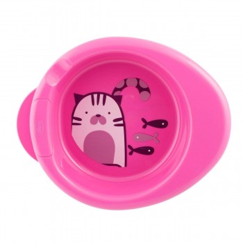 Chicco Warmy Plate Πιάτο Θερμός Ροζ 6Μ+ F05-16000-10 8058664086504