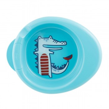 Chicco Warmy Plate Πιάτο Θερμός Μπλε 6Μ+ F05-16000-20 8058664086528