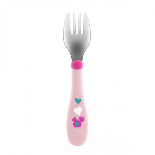 Chicco Mix And Match Σετ Πιρούνι - Κουτάλι 18Μ+ Κορίτσι F05-16102-10 8058664086634