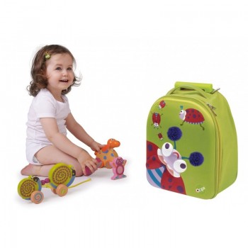 Oops Easy On The Go 3D Kindergarten Trolley Ladybug X30-31007-33 8033576717838