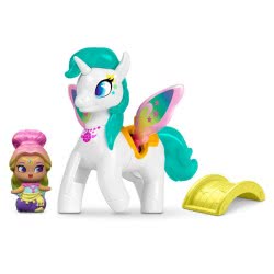 Mattel Shimmer And Shine Μίνι Κουκλίτσες Με Μονοκεράκι Rainbow Genie And Zahracorn FPV96 / FPV97 887961617146