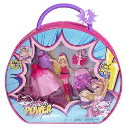 Mattel Barbie Καρα Μίνι Πριγκίπισσα Σε Τσαντούλα Με Αξεσουάρ CHM51 887961083491