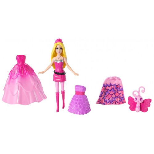 Mattel Barbie Καρα Μίνι Πριγκίπισσα Σε Τσαντούλα Με Αξεσουάρ CHM51 887961083491