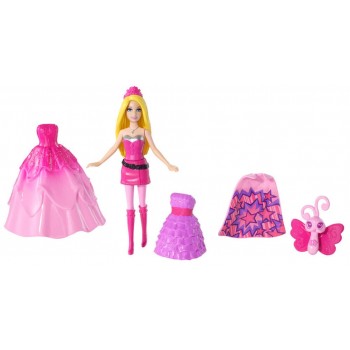 Mattel Barbie Καρα Μίνι Πριγκίπισσα Σε Τσαντούλα Με Αξεσουάρ CHM51 887961083491