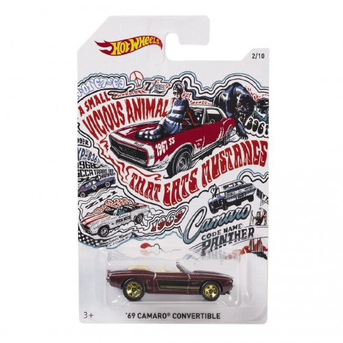 Mattel Hot Wheels Αυτοκινητάκια Premium Μεταλλικά 1:64 - 10 Σχέδια FKV70 887961552560