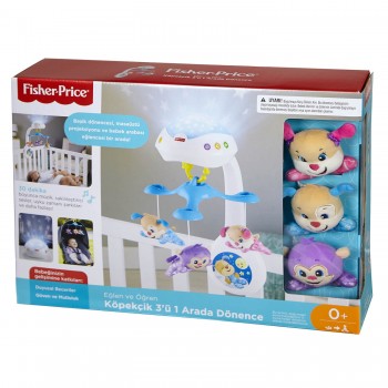 Mattel Εκπαιδευτικό Περιστρεφόμενο Με Σκυλάκια FWR94 887961681932