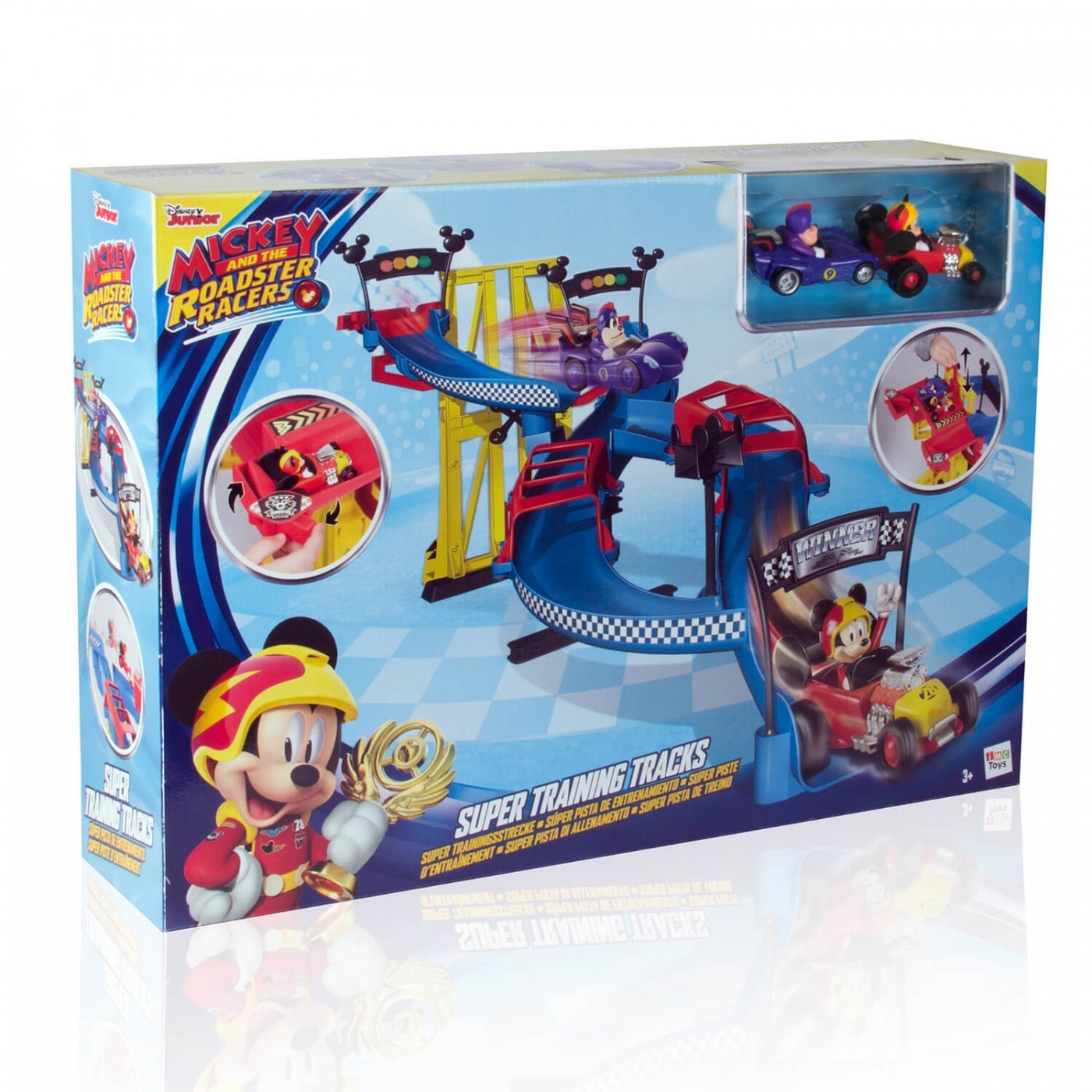 As company Mickey Roadster Racers Speed Race Super Training Cars 1003 ...