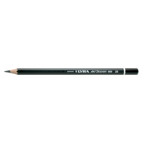 Diakakis imports Lyra Art Design Pencil Hardness 2B 000042205 4084900020142