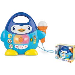 MG TOYS Winfun Penguin Music Player With Microphone 403205 5204275032055