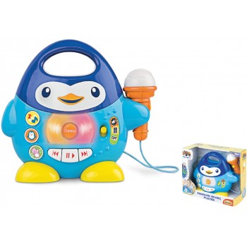 MG TOYS Winfun Μουσικό Πιγκουινάκι Με Μικρόφωνο Penguin Music Player 403205 5204275032055