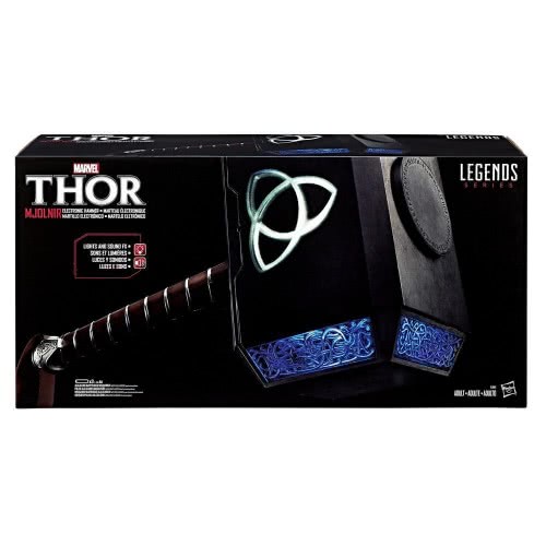Hasbro Marvel Legends Series Mjolnir Electronic Hammer Of Thor C1881 5010993375073