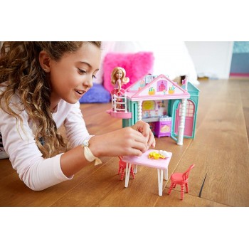 Mattel Barbie Club Chelsea Doll And Clubhouse DWJ50 887961382723