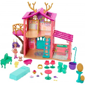 Mattel Enchantimals Ελαφόσπιτο - Κουκλόσπιτο FRH50 887961625752