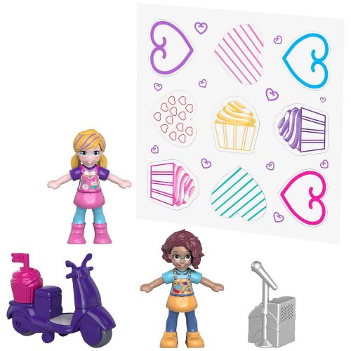 Mattel Polly Pocket Ο Κόσμος Της Polly Σετάκια - Sweet Treat Compact FRY35 / FRY36 887961638172