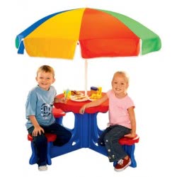 Grow 'n Up Τραπεζάκι Πικ Νικ Le Cafe Set Με Ομπρέλα 3007 833186000997