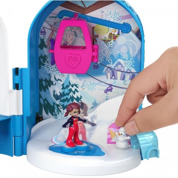Mattel Polly Pocket Ο Κόσμος Της Polly Σετάκια - Snowball Surprise FRY35 / FRY37 887961638196
