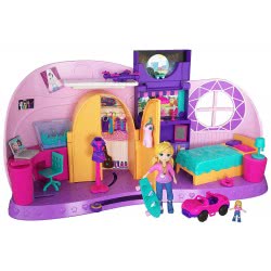 Mattel Polly Pocket Mini - Go Tiny! Room Playset FRY98 887961639186