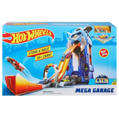 Mattel Hot Wheels Mega Γκαράζ City FTB68 887961639872