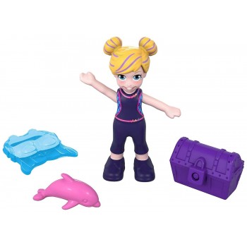 Mattel Polly Pocket Mini Places - Aquarium GCD62 / FRY33 887961638141