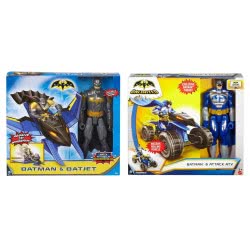 Mattel Batman Core Φιγούρα 30 Εκ. Με Όχημα DLH02 887961258097