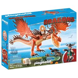 Playmobil Dragons Ο Μύξαρχος Με Τον Τσιγκελοδόντη 9459 4008789094599