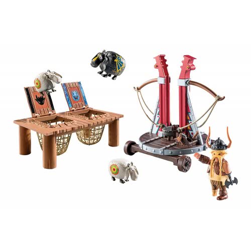 Playmobil Dragons Ο Σκόρδος Με Καταπέλτη Προβάτων 9461 4008789094612
