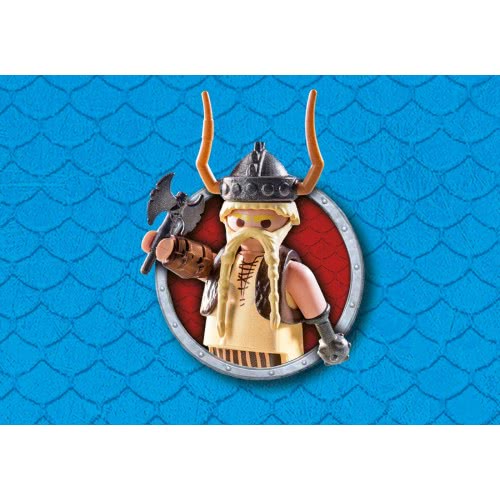 Playmobil Dragons Gobber The Belch With Sheep Sling 9461 4008789094612
