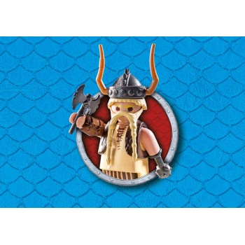 Playmobil Dragons Gobber The Belch With Sheep Sling 9461 4008789094612