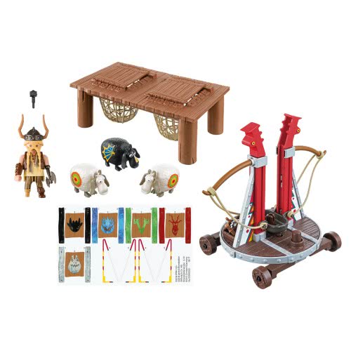 Playmobil Dragons Ο Σκόρδος Με Καταπέλτη Προβάτων 9461 4008789094612