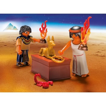 Playmobil Ancient Egyptian Treasure Carry Case 9542 4008789095428