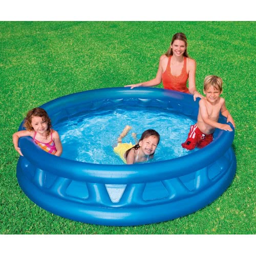 INTEX ΠΙΣΙΝΑ ΦΟΥΣΚΩΤΗ 188X46εκ Soft Side Pool 58431 078257584314