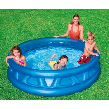 INTEX ΠΙΣΙΝΑ ΦΟΥΣΚΩΤΗ 188X46εκ Soft Side Pool 58431 078257584314