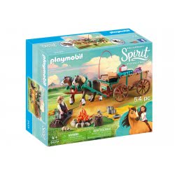 Playmobil Spirit Ο Πατέρας Της Lucky Με Την Αμαξά Του 9477 4008789094773