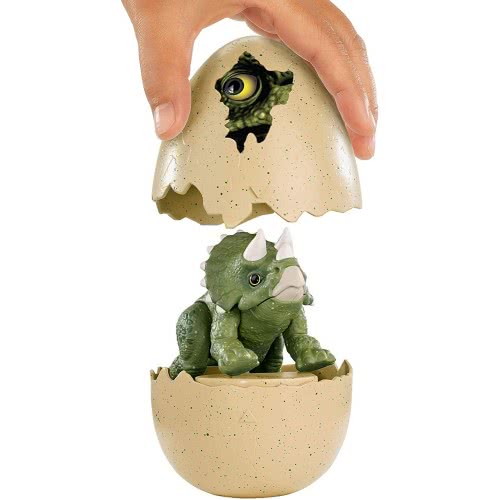 Mattel Jurassic World Hatchlings Egg - Triceratops FMB91 / FMB94 887961569223