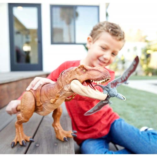 Mattel Jurassic World T-REX Dinosaur With Movable Parts FMY70 887961585438