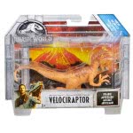 Mattel Jurassic World Basic Dinosaur Figures - Velociraptor FPF11 / FVJ88 887961660531