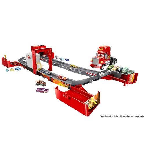 Mattel Cars 3 Mακ Τεράστια Νταλίκα Και Σετ Παιχνιδιού FPK72 887961610383