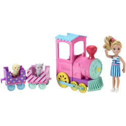 Mattel Barbie Club Chelsea: Τσέλσι Και Choo-Choo Τρενάκι FRL86 887961628197