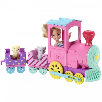 Mattel Barbie Club Chelsea: Τσέλσι Και Choo-Choo Τρενάκι FRL86 887961628197
