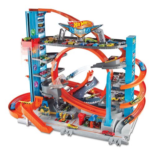 Mattel Hot Wheels Ultimate City Garage With Shark FTB69 887961639902