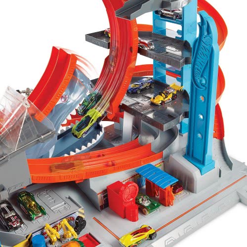 Mattel Hot Wheels Απόλυτο Γκαράζ City Με Τον Καρχαρία FTB69 887961639902
