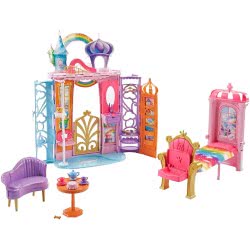 Mattel Barbie Dreamtopia Portable Castle Dollhouse FTV98 887961652611