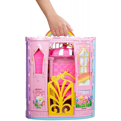 Mattel Barbie Dreamtopia Portable Castle Dollhouse FTV98 887961652611