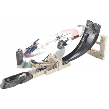 Mattel HOT WHEELS HEROES HW DC - BATMAN Vs SUPERMAN ΣΕΤ ΠΑΙΧΝΙΔΙΟΥ ΜΕ BATMOBILE DJH61 887961225389