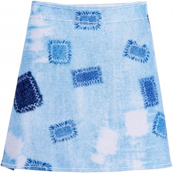 Mattel Barbie Fashions Jean Skirt Blue FPH22 / FPH23 887961608069