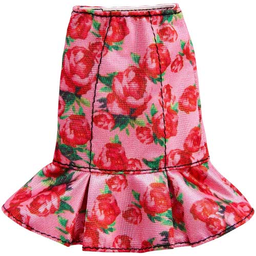 Mattel Barbie Fashions Φούστα Κόκκινα Τριαντάφυλλα FPH22 / FPH32 887961608014