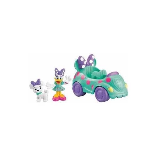 Mattel Minnie Μίννι Και Νταίζη Με Αυτοκινητάκι V7181 027084996418