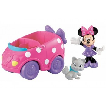 Mattel Minnie Μίννι Και Νταίζη Με Αυτοκινητάκι V7181 027084996418